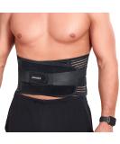 Bynccea Back Brace for Men and Women - Breathable Lumbar Support Belt for Relief from Back Pain, Heavy Lifting, Herniated Disc, Sciatica, Scoliosis - Size M (29.5-37.4) - Buy Online on GoSupps.com