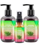 Hair Growth Shampoo and Conditioner Sets w/6 in 1 Heat Protectant Spray Rosemary Oil Biotin Keratin Caffeine Sulfate Free Hair Thickening Products for Thinning Hair & Hair Loss Gifts for Women Men - Buy Online on GoSupps.com