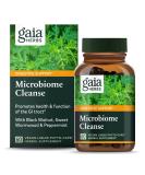 Gaia Herbs Microbiome Cleanse - with Black Walnut  Sweet Wormwood  Oregano & Peppermint - Helps Balance The GI Tract While Supporting Digestive Health - 60 Vegan Liquid Phyto-Capsules (30-Day Supply) - Buy Online on GoSupps.com