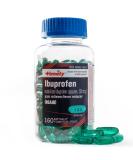 Timely Ibuprofen 200mg - 160 Liquid Softgels for Pain & Fever Relief - Comparable to Advil Liqui-Gels - Headache Menstrual Tooth & Muscular Pain Relief - Buy Online on GoSupps.com