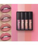 Mimore matte lipstick lip gloss gift set (4 -pack) smooth plush mat durable waterproof fashionable and popular colors smooth and not easy to remove (b) - Buy Online on GoSupps.com