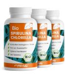 Buy Bio Spirulina & Chlorella Tablets - 3000 mg Each | 100% Vegan Organic High-Dosed Lab-Tested | 1620 Pressings - Buy Online on GoSupps.com