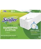 Swiffer Sweeper Dry Mop Refills for Floor Mopping and Cleaning All Purpose Floor Cleaning Product Unscented 52 Count (Packaging May Vary) - Buy Online on GoSupps.com