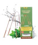 Buy Genuine Copper Tongue Cleaner - Pack of 2 | Dr. Win Tongue Scraper for Fresh Breath & Oral Care - Buy Online on GoSupps.com