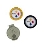 NFL Pittsburgh Steelers Hat Clip & 2 Ball Markers by Team Effort - Buy Online on GoSupps.com