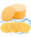 50 Natural Compressed Facial Sponges - Reusable Makeup Removal & Daily Skin Care - Buy Online on GoSupps.com
