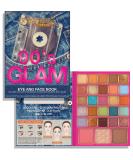 Bellapierre 90s Glam Face & Eye Book Palette | 25 Non-Toxic Vegan Eyeshadows Blush Bronzer & Highlighter | Paraben-Free & Cruelty-Free - Buy Online on GoSupps.com