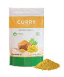 Nortembio Curry Powder 100 g. 100% Natural Origin. Hot Spicy Curry for Oriental Cuisine. No Additives or Preservatives Vegan & Gluten Free. Zip Closure Packaging. - Buy Online on GoSupps.com