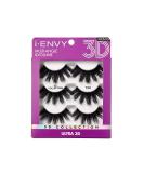 iEnvy False Eyelashes 3 Pairs - Fluffy & Natural Faux Mink Lashes (04) for Volume & Multiangle | Shop Internationally - Buy Online on GoSupps.com