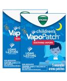 Vicks Childrens VapoPatch 5ct - Mess-Free Aroma Patch for Kids Ages 6+, Non-Medicated Vicks Vapors, Soothing and Comforting - 2pk - Buy Online on GoSupps.com