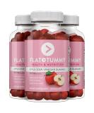Flat Tummy Tea Apple Cider Vinegar Gummies - Detox & Gut Health Support | Vegan  Non-GMO  60 Count Pack of 3 - Buy Online on GoSupps.com