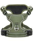 Buy Heele Adjustable Dog Harness & Crockery for Puppies | Breathable Reflective Designs in Army Green - Perfect for Small & Medium Dogs - International Shipping Available - Buy Online on GoSupps.com