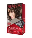 Revlon ColorSilk Permanent Hair Color Dark Brown 30 - 2 Pack - Buy Online on GoSupps.com