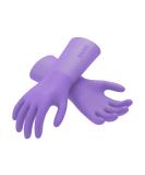 VGO Purple Household Gloves - Latex-Free Super-Thick Slipproof Cleaning & Food Prep Gloves for Kitchen Bathroom & Garden (TP117 S 1 Pack) - Buy Online on GoSupps.com