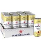 Sanpellegrino San Pellegrino Creazioni Clementine & Peach low-calorie lemonade 33 calories per can 12 Pack (12 x 330ml) disposable doses Clementine & peach 1 piece (12 Pack) - Buy Online on GoSupps.com