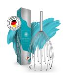 Edelfeld head massage spider with 24 fingers - pleasant head massage device with booms on 2 levels - elegant head crawler with a feel -good -knob - ideal head massage spider - the perfect gift normal - Buy Online on GoSupps.com
