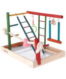 Penn-Plax Bird Life Activity Center for Small Birds | Enhance Play & Exercise - Buy Online on GoSupps.com