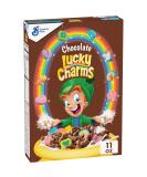 Chocolate Lucky Charms Cereal with Marshmallows - 11oz | Delicious Breakfast Cereal - Buy Online on GoSupps.com
