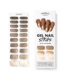 MOYOU LONDON Semi-Cured UV Gel Strips - 20 Luxurious Foils for Salon Quality Nails - Perfect for International Shipping - Buy Online on GoSupps.com