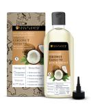 Soulflower Organic Cold Pressed Extra Virgin Coconut Oil - 6.77 fl oz | 100% Pure Natural Carrier Oil for Skin, Hair, and Face | Moisturizing with Essential Oils - Buy Online on GoSupps.com