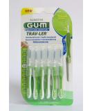 GUM TRAV-LER Interdental Brushes - 18 Pieces ISO 3 Green 1.1mm | Best Interdental Care for Healthy Teeth - International Shipping Available - Buy Online on GoSupps.com