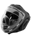 Bad Company Full Face Helmet with Transparent Visor | Head Protection S-XL (56-57 cm) - Buy Online on GoSupps.com
