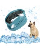 Ekkong dogs Halle Halle Cooling cooling collar for dogs breathable heat discharge Bandana dog dog collar with cloth cooling suitable for cold dogs in summer 35 x 11cm (s) - Buy Online on GoSupps.com