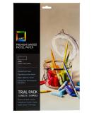 UART Sanded Dark Pastel Paper Sheets for Pastel Colored Pencil & Charcoal Trial Pack 5 Grits 6 x 11 - Buy Online on GoSupps.com