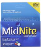 MidNite Natural Sleep Supplement 30-Count Box (Pack of 2) - Original 30ct (2 Pack) - Buy Online on GoSupps.com