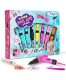 Kids Nail Polish Set - Non-Toxic Nail Art Kit for Girls Aged 7-12 | Perfect Birthday Gift & Spa Makeup Manicure Toys - Buy Online on GoSupps.com
