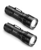 GearLight TAC LED Flashlight Pack - 2 Super Bright Tactical Flashlights for Outdoor & Emergency Use - Buy Online on GoSupps.com