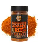Adam's Ribs BBQ Rib Rub - 100% Natural and Unique BBQ Seasoning - Perfect Blend Of Spices For Juicy BBQ And Grill Ribs - Large Jar (220g) Adam's Rib - Rib Rub - Buy Online on GoSupps.com