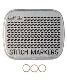 Knit Picks Metallic Stitch Marker Set - Small 45 Pack | Premium Quality Markers for Knitting Projects - Buy Online on GoSupps.com