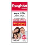 Feroglobin Gentle Iron and Nutrient Liquid - Reduce Tiredness and Fatigue | Maintain Health and Vitality | Natural Iron Source - Buy Online on GoSupps.com