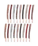 18-Piece Rhinestone Bobby Pins - Crystal Hair Clips for Women and Girls - Stylish Hair Barrettes in Multi Colors - Buy Online on GoSupps.com