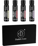 Organic Edible Massage Oil Set for Date Night - Travel Size Pack of 4  Honeymoon Essentials - Non-Sticky Fractionated Coconut Oil - 4.05 Fl Oz - Buy Online on GoSupps.com