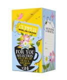 Cupper Bio for you selection tea gift set for Christmas Valentine's Day Mother's Day birthday fruit tea herbal tea 24 unbeated plastic -free tea bags - Buy Online on GoSupps.com
