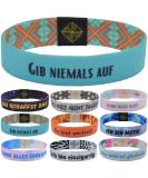 Faith Band Motivation Bracelets - Lucky Charm Friendship & Energy Bracelet for All | Size L (19cm) - Perfect Souvenir Gift - Buy Online on GoSupps.com