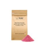 Organic Beet Root Powder (1lb) - Non-GMO & Rich in Folate for Smoothies - Vibrant Color - 1 Pound Pack - Buy Online on GoSupps.com