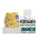 Bambino Mio Mioduo Reusable Nappy Set Size 1 (Up to 9kgs) - Favourites Collection - Buy Online on GoSupps.com