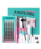 Diy Lash Extension Kit Lash Extensions Kits 84 Pcs Lash Clusters With Lash Glue Remover Eyelash Clusters Tweezer For Beginner Diy Individual Lash Extension At Home Easy To Apply(Blushing) 1 count (Pack of 1) Blushing - Buy Online on GoSupps.com