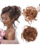Shop TESS Hair Tie - Voluminous Messy Bun Hairpiece (Light Auburn) - Perfect for Women & Girls | 45g Elastic Band - Buy Online on GoSupps.com