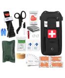 Med Kit Trauma Kit with Tourniquet - Emergency Survival First Aid Kits for Severe Bleeding Control - Military Camping and Hiking Essential - Buy Online on GoSupps.com