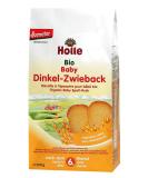 Holle Organic Baby Rusks Spelt - 6 x 200g | Healthy Snack for Babies | International Shipping Available - Buy Online on GoSupps.com