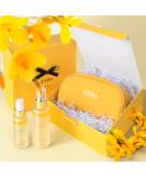 Ilia d alba Piedmont Travel Essential Gift Set - White Truffle First Spray Serum Full Size & Travel Size with Yellow Pouch | Premium Korean Skin Care International Shipping - Buy Online on GoSupps.com