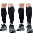Calf Compression Sleeves for Men and Women - Footless Leg Compression Socks for Runners, Shin Splints, Varicose Vein & Calf Pain Relief - Ideal Calf Brace for Running, Cycling, and Travel - Buy Online on GoSupps.com