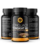 Tongkat Ali 1000mg - Pure 200:1 Root Extract - Energy & Performance Booster - All Natural GMO Free - 60 Capsules - Buy Online on GoSupps.com