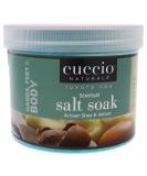 Cuccio Naturale Scentual Salt Soak - Invigorating Foot Treatment with Shea and Vetiver - 29 Oz - Buy Online on GoSupps.com