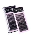 Jsdoin Cluster Lashes 84 Pcs C/D Curl 8-16mm Length DIY Eyelash Extensions - Natural & Mega Styles - Buy Online on GoSupps.com