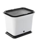 Full Circle Fresh Air Kitchen Compost Bin - Odor-Free Black & White - Buy Online on GoSupps.com